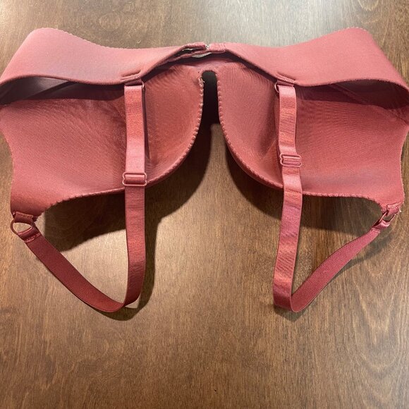STRM LINE Push Up Wire free Bra Women's Size 38C Rust Adjustable Style: LY591125 - Picture 9 of 11